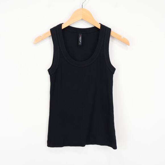 American Giant Women's Rib Tank Top Black Size Small NWOT - Picture 1 of 6